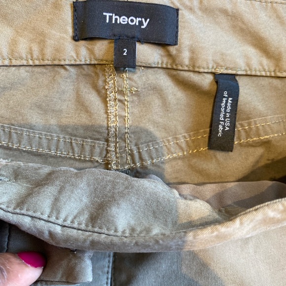 Theory cotton size 2 Alva chinos straight pants… - Picture 5 of 6